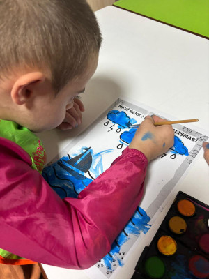 Mavi Rengi Öğreniyorum